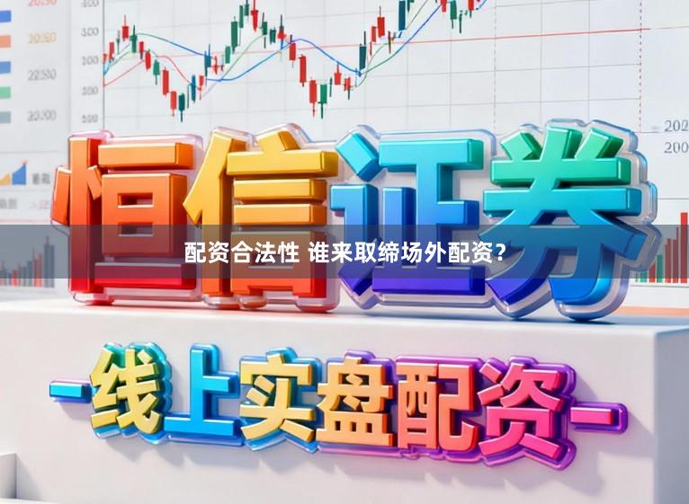 配资合法性 谁来取缔场外配资？