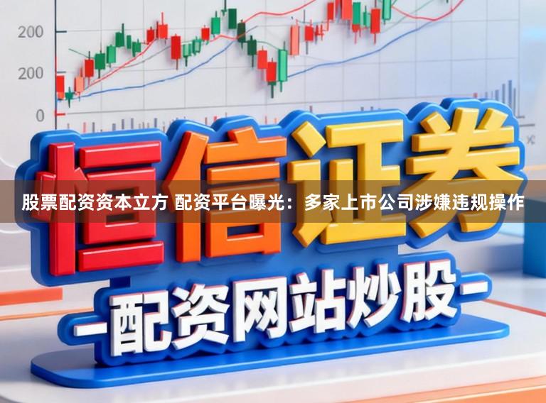 股票配资资本立方 配资平台曝光:多家上市公司涉嫌违规操作